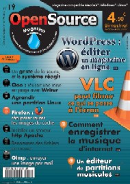 Jaquette de Opensource-magazine — n°19