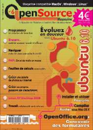 Jaquette de Opensource-magazine — n°Annee 2006
