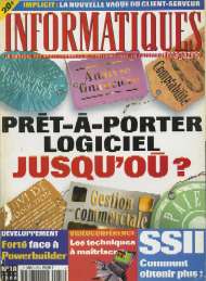 Jaquette de Informatiques magazine — n°018