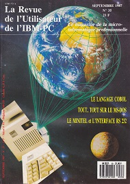 Jaquette de La Revue de l Utilisateur de l IBM-PC — n°35