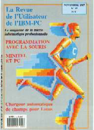 Jaquette de La Revue de l Utilisateur de l IBM-PC — n°37