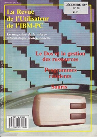 Jaquette de La Revue de l Utilisateur de l IBM-PC — n°38