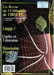 Jaquette de La Revue de l Utilisateur de l IBM-PC — n°39