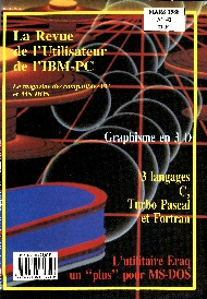 Jaquette de La Revue de l Utilisateur de l IBM-PC — n°41
