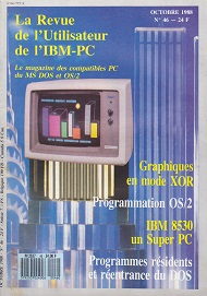 Jaquette de La Revue de l Utilisateur de l IBM-PC — n°46