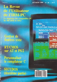 Jaquette de La Revue de l Utilisateur de l IBM-PC — n°50