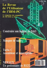 Jaquette de La Revue de l Utilisateur de l IBM-PC — n°51