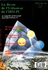 Jaquette de La Revue de l Utilisateur de l IBM-PC — n°55