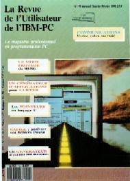 Jaquette de La Revue de l Utilisateur de l IBM-PC — n°59