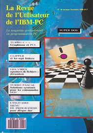Jaquette de La Revue de l Utilisateur de l IBM-PC — n°66