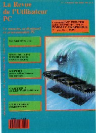 Jaquette de La Revue de l Utilisateur de l IBM-PC — n°71