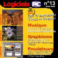 Jaquette de Logiciels PC — CD 13