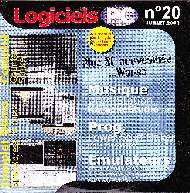 Jaquette de Logiciels PC — CD 20