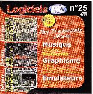 Jaquette de Logiciels PC — CD 25