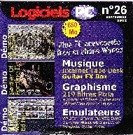 Jaquette de Logiciels PC — CD 26