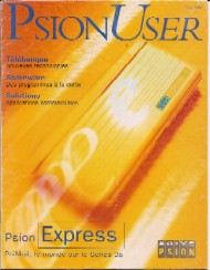 Jaquette de Psion User — n°01