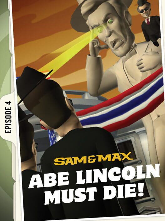 Jaquette de Sam & Max: Save the World - Episode 4: Abe Lincoln Must Die!