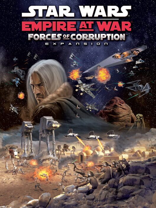 Jaquette de Star Wars: Empire at War - Forces of Corruption