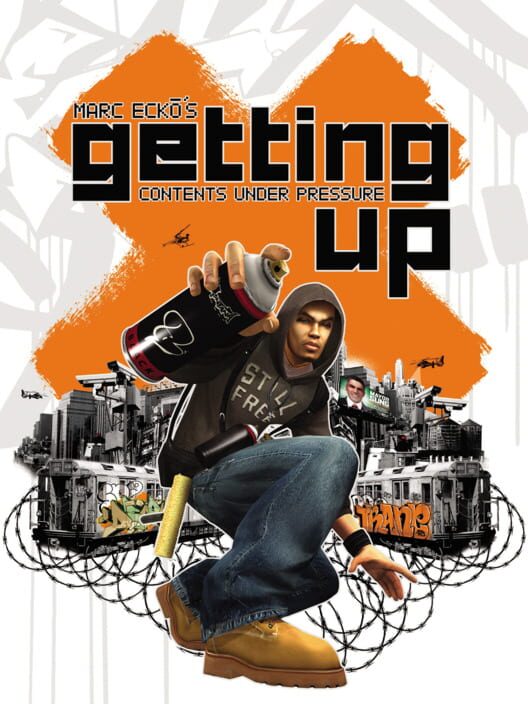 Jaquette de Marc Eko's getting up: Content under pressure