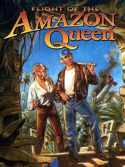 Jaquette de Flight of the Amazon Queen