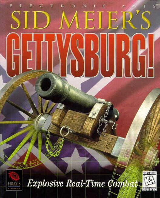 Jaquette de Sid Meier's Gettysburg!
