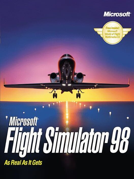 Jaquette de Microsoft Flight Simulator 98