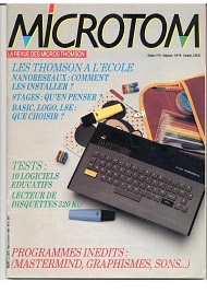 Jaquette de Microtom — n°02