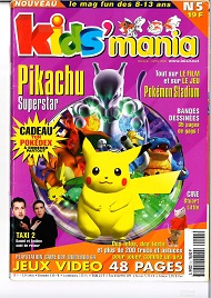 Jaquette de Kids Mania — n°05