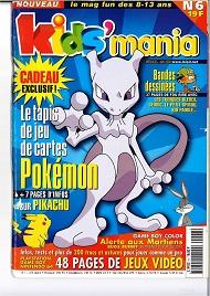 Jaquette de Kids Mania — n°06
