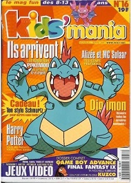 Jaquette de Kids Mania — n°16