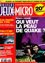 Jaquette de Univers Jeux et Micro — n°07