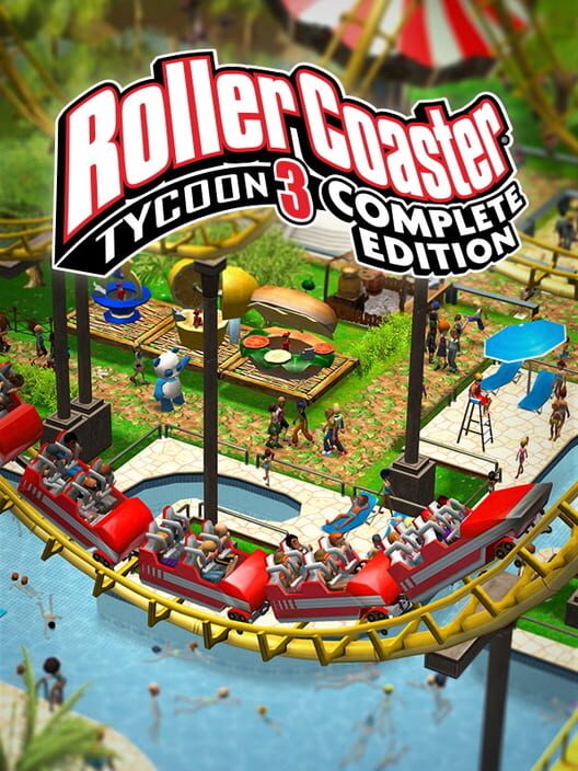 Jaquette de RollerCoaster Tycoon 3: Complete Edition