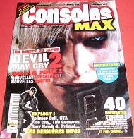 Jaquette de Consoles Max — n°38