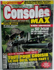 Jaquette de Consoles Max — n°50