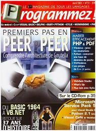 Jaquette de Programmez — n°031