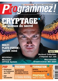 Jaquette de Programmez — n°058