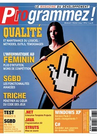 Jaquette de Programmez — n°061