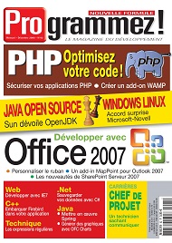 Jaquette de Programmez — n°092