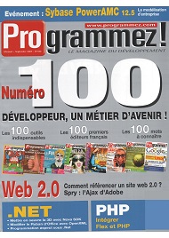 Jaquette de Programmez — n°100