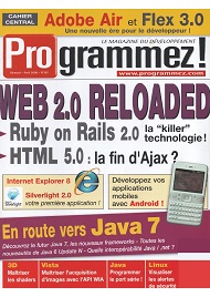 Jaquette de Programmez — n°107