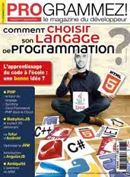 Jaquette de Programmez — n°177