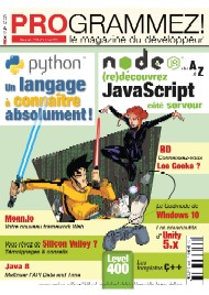 Jaquette de Programmez — n°189