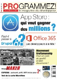 Jaquette de Programmez — n°190