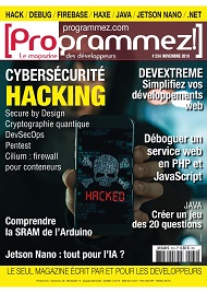 Jaquette de Programmez — n°234