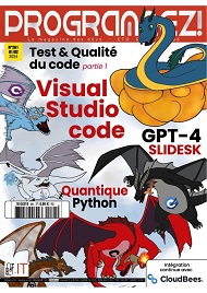 Jaquette de Programmez — n°261
