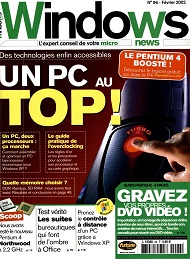 Jaquette de Windows News — n°096