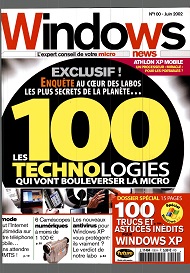 Jaquette de Windows News — n°100