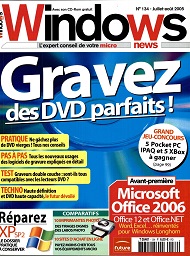Jaquette de Windows News — n°105