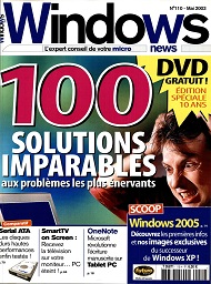 Jaquette de Windows News — n°110