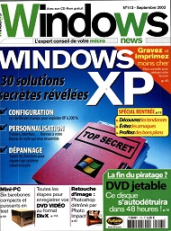 Jaquette de Windows News — n°113